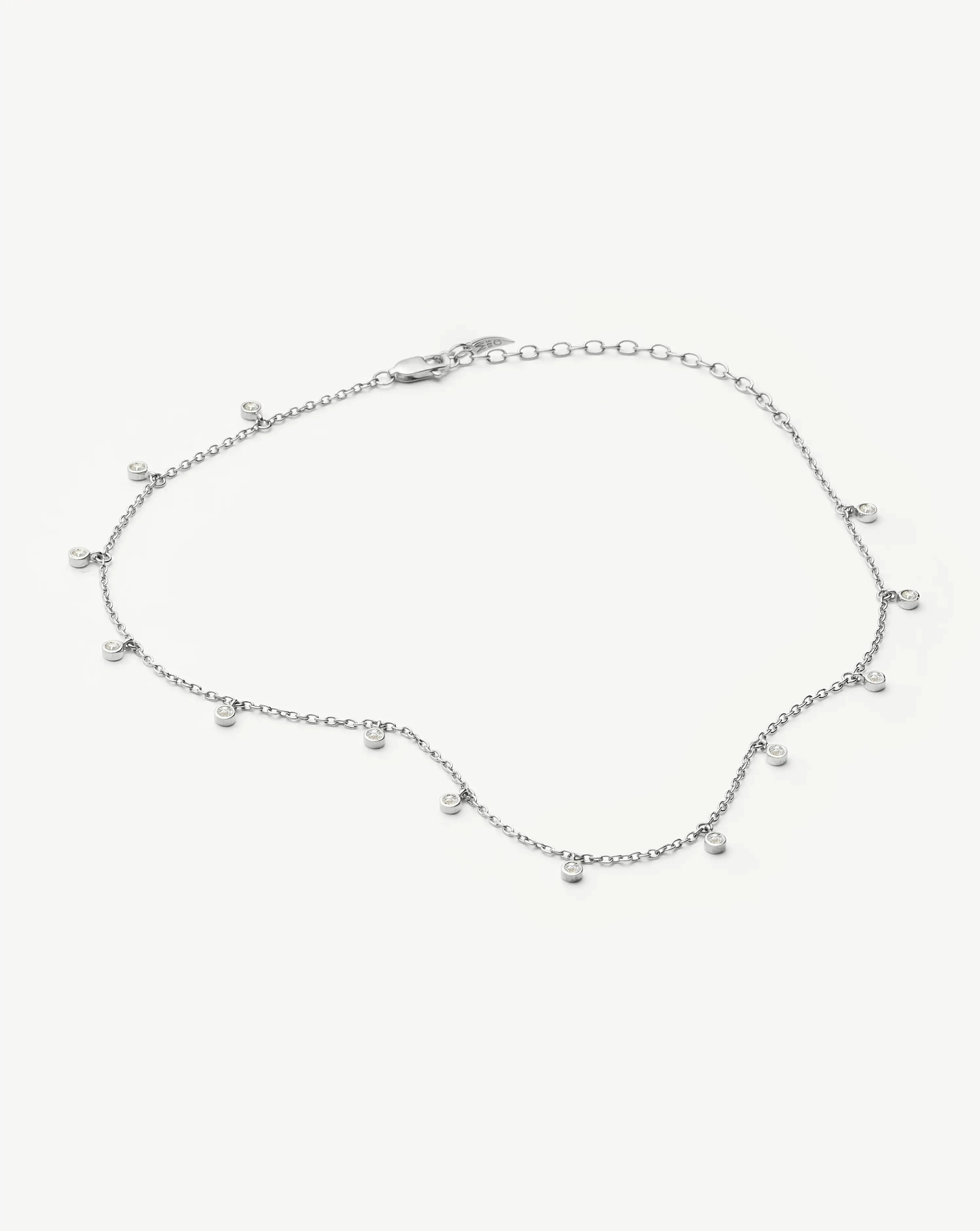 MISSOMA Interstellar Drop Choker kaulakoru hopea