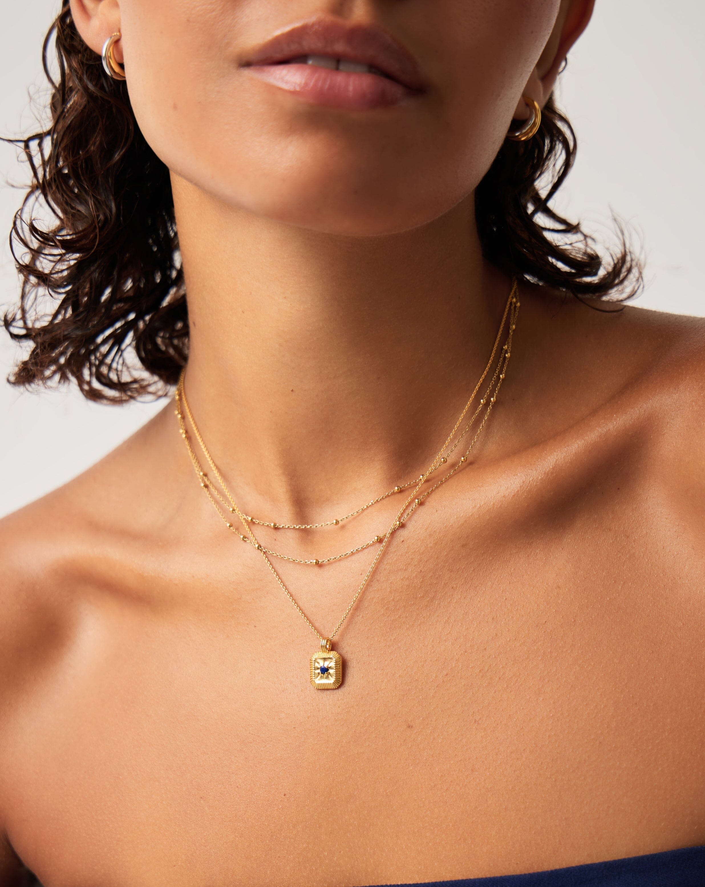 Missoma Meaningful September Birthstone korusetti lapis