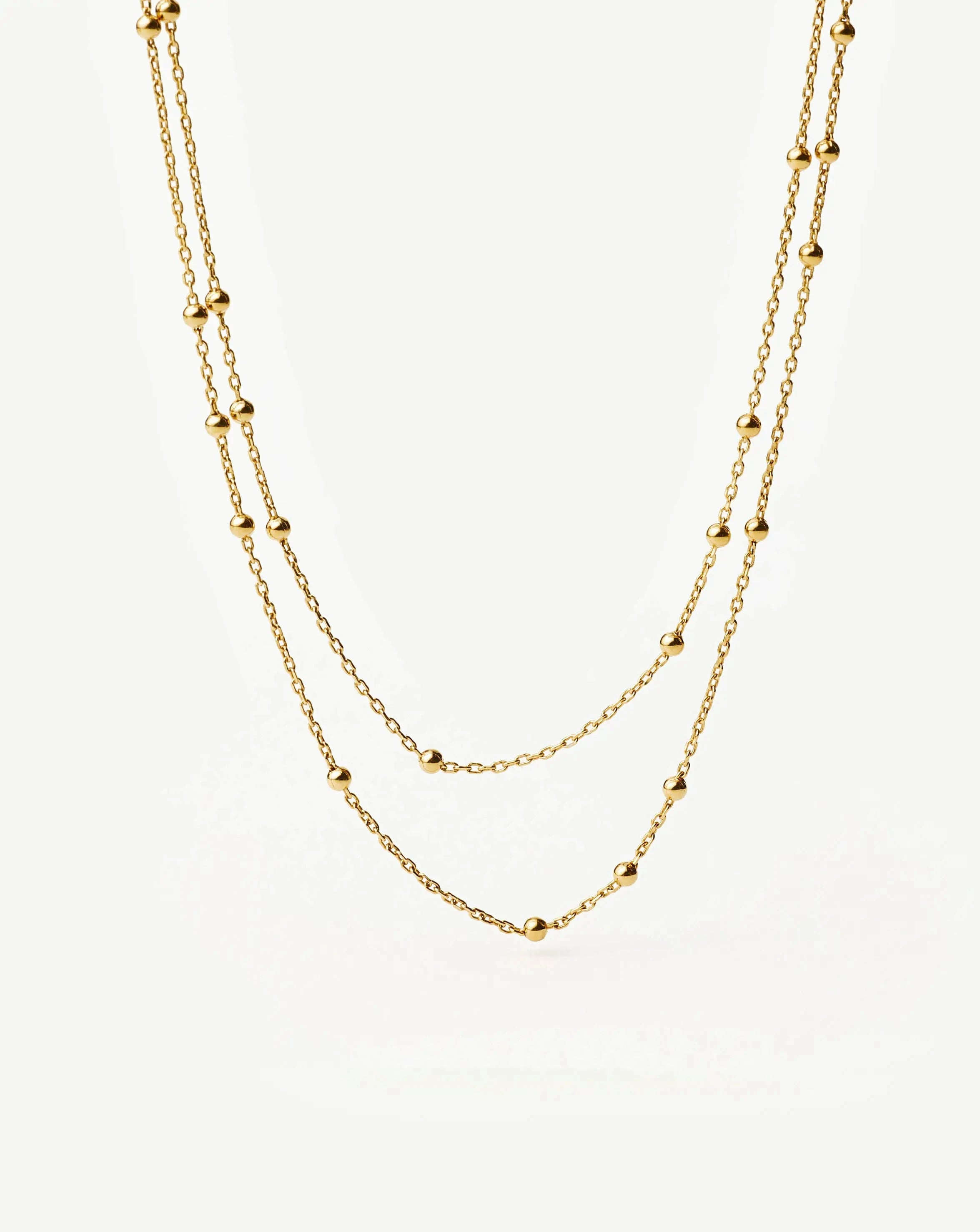 MISSOMA Double Chain kaulakoru kulta 41–45 cm
