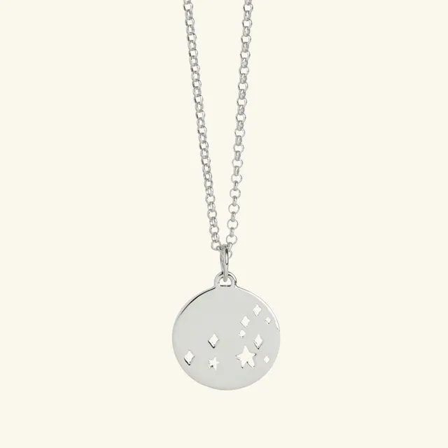 Muru Jewellery Leo kaulakoru hopea tähtikuvio