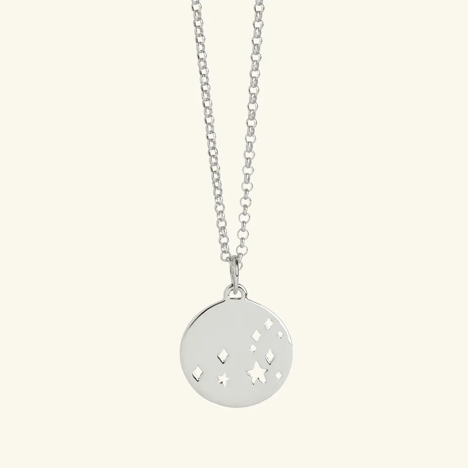 Muru Jewellery Leo kaulakoru hopea tähtikuvio