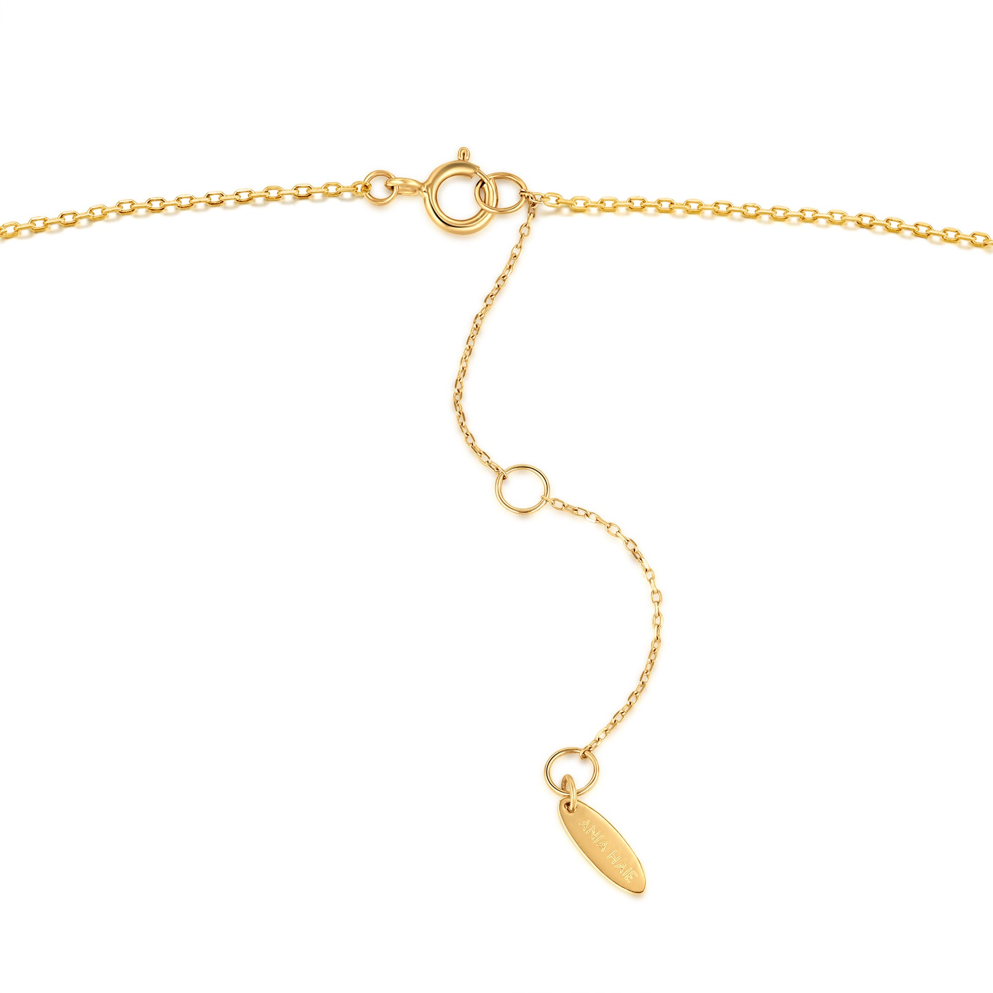 Ania Haie Key kaulakoru 14k kulta timantti 40 cm