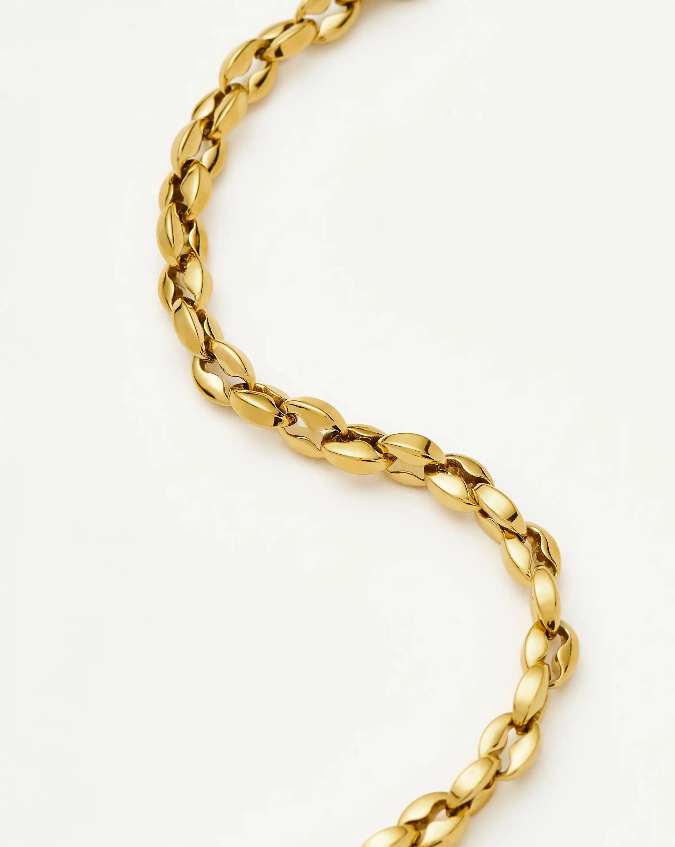 Missoma Mariner Chain rannekoru kulta teräs 16-20 cm
