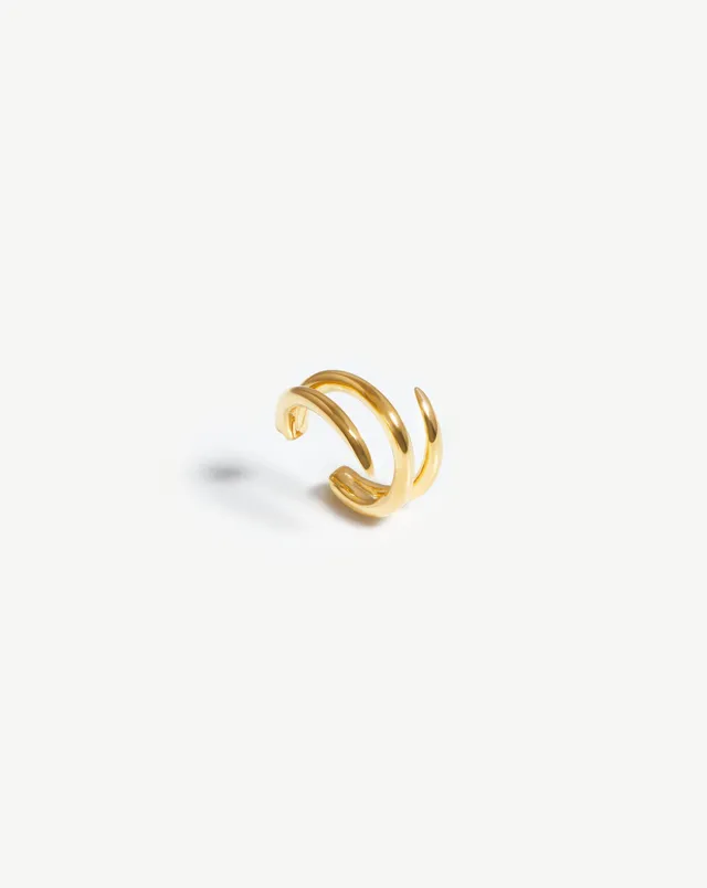 Missoma Lacuna Claw ear cuff kullattu