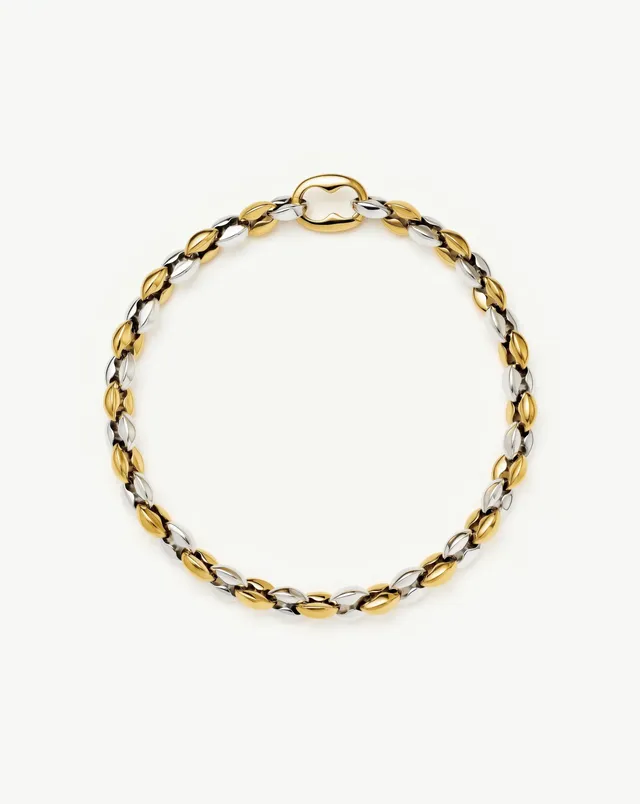 MISSOMA Mariner Chain rannekoru kullattu 16 cm vedenkestävä