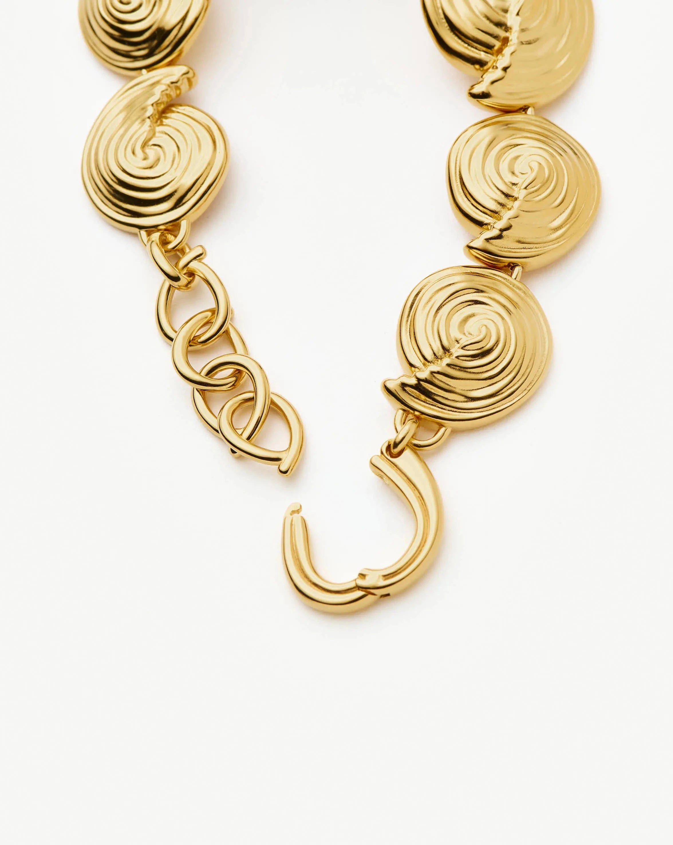 Missoma Spiral Statement rannekoru kulta M 21,5 cm