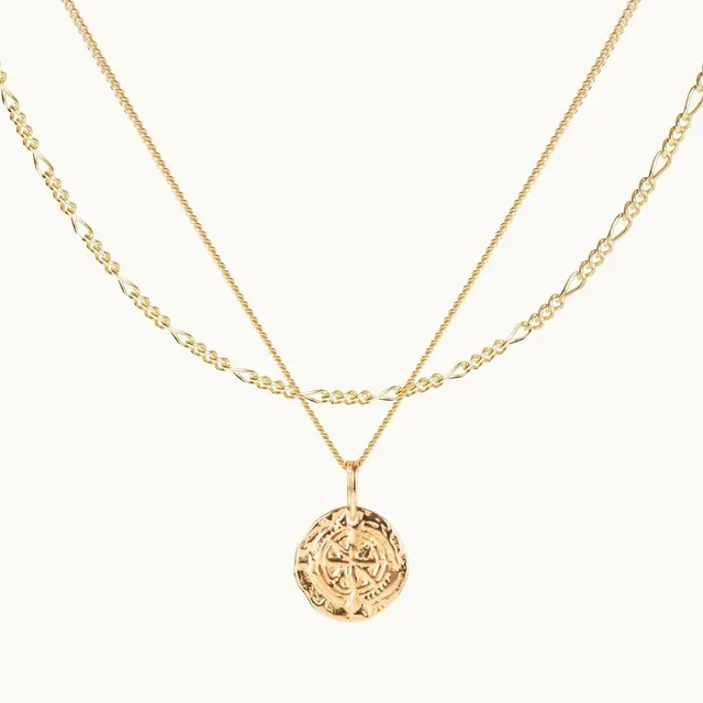 Muru Jewellery Guiding Star kaulakorusetti kulta