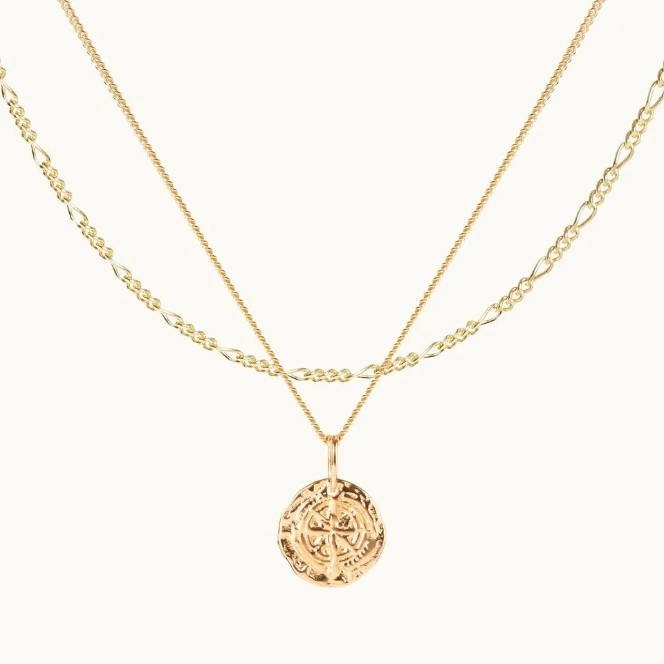 Muru Jewellery Guiding Star kaulakorusetti kulta