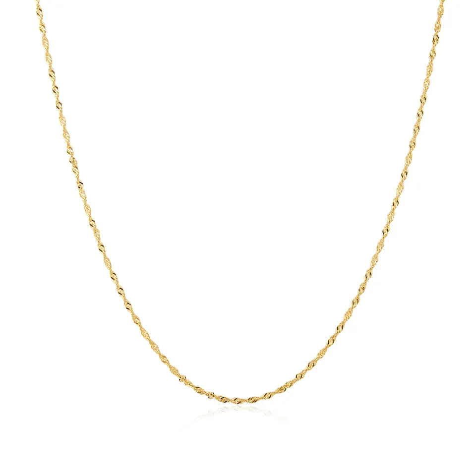 Ania Haie Starlit Drops Twisted Chain kaulakoru kulta 405 mm