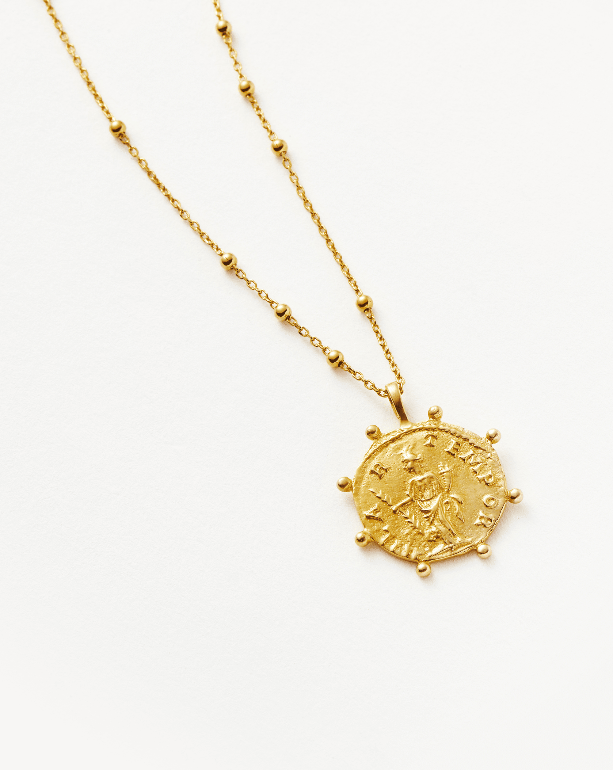 Missoma Lucy Williams Beaded Coin kaulakoru kulta 50 cm