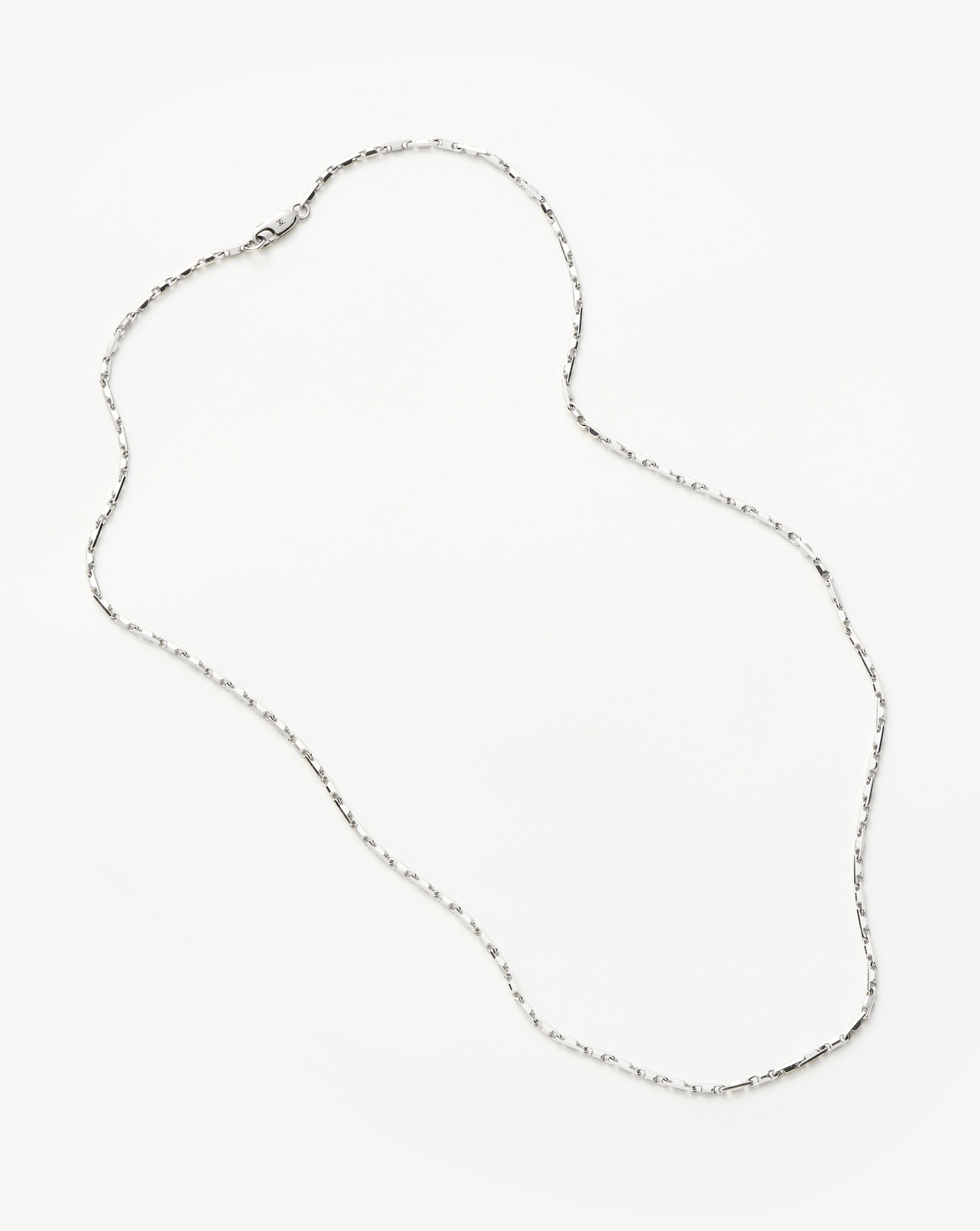 MISSOMA Interlocking Link kaulakoru sterlinghopea 60 cm