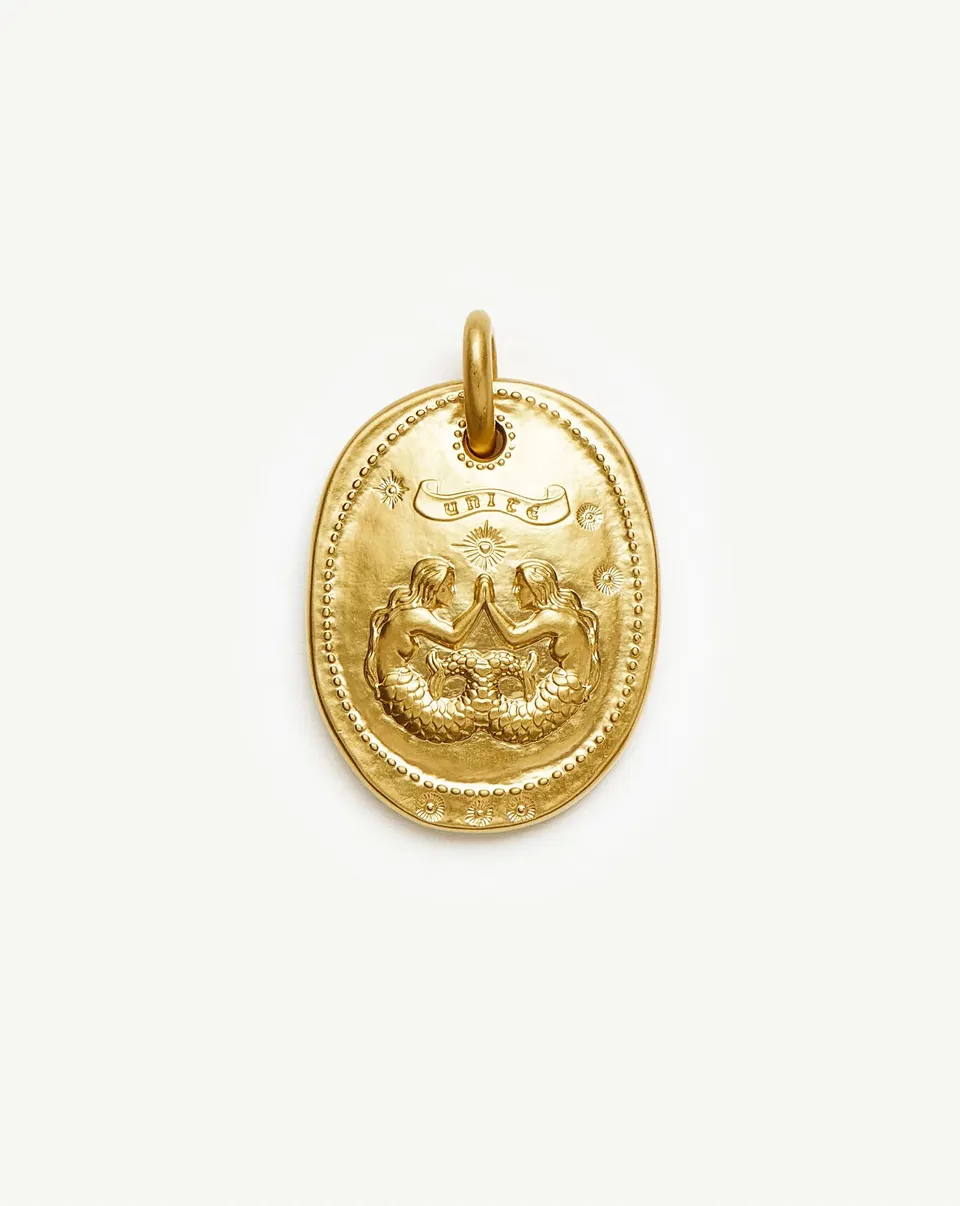 Missoma Friendship Talisman riipus kulta 21 mm