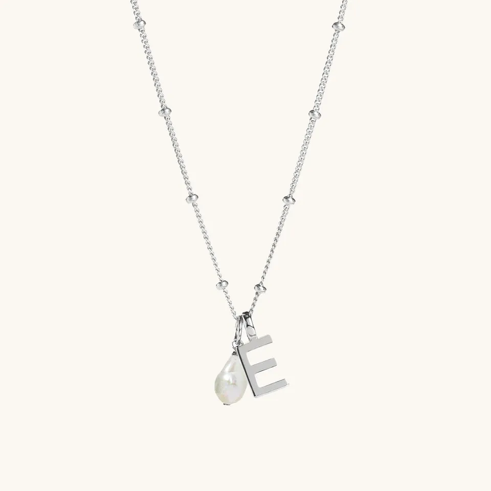 Muru Jewellery Little Love Letters kaulakoru A helmi