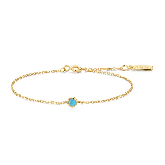 Ania Haie Ripple Joy Turquoise rannekoru kulta