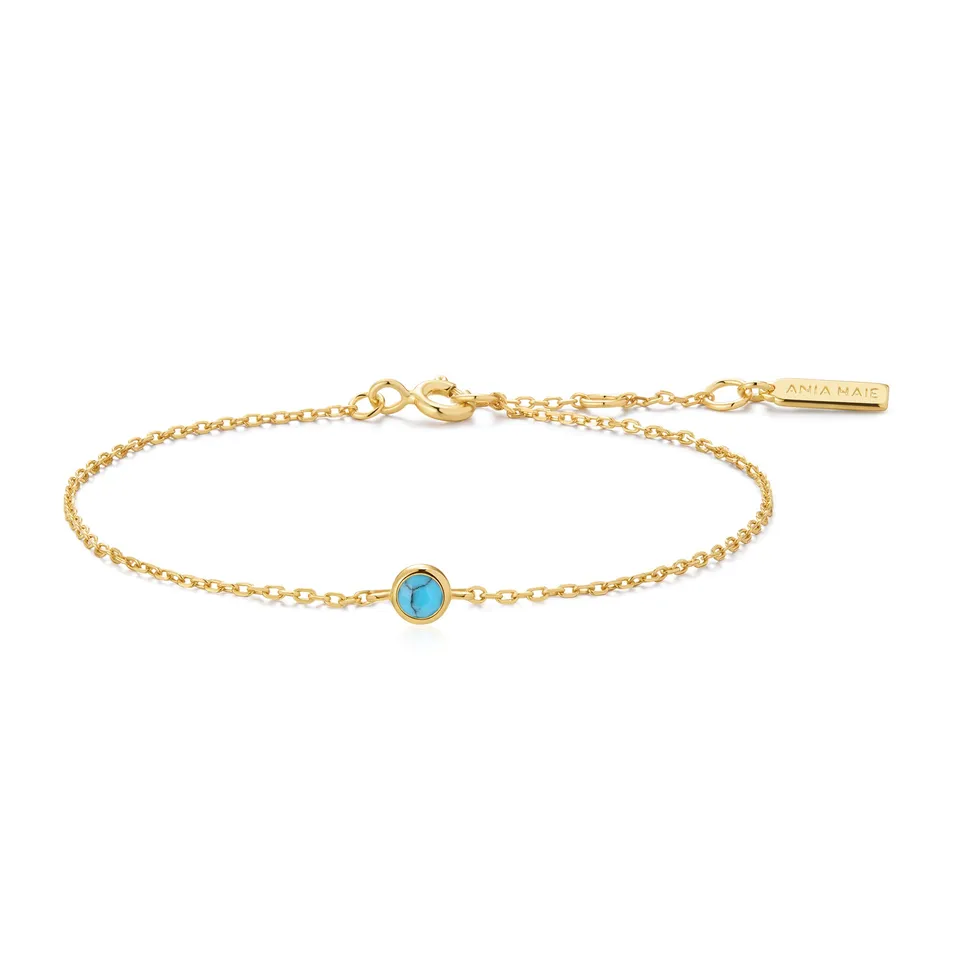 Ania Haie Ripple Joy Turquoise rannekoru kulta