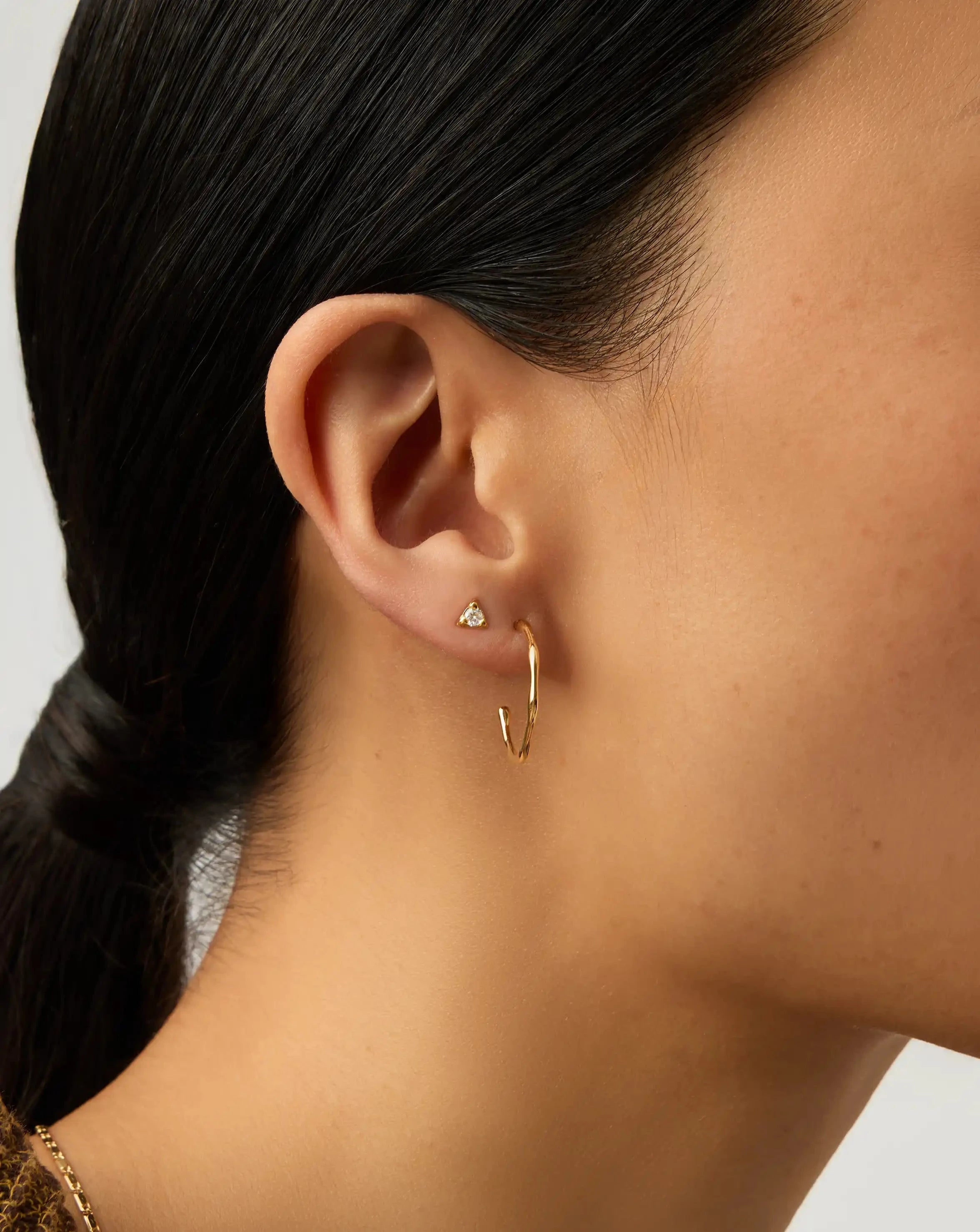 Missoma Prism Stud korvakorut 18k vermeil zirkonia