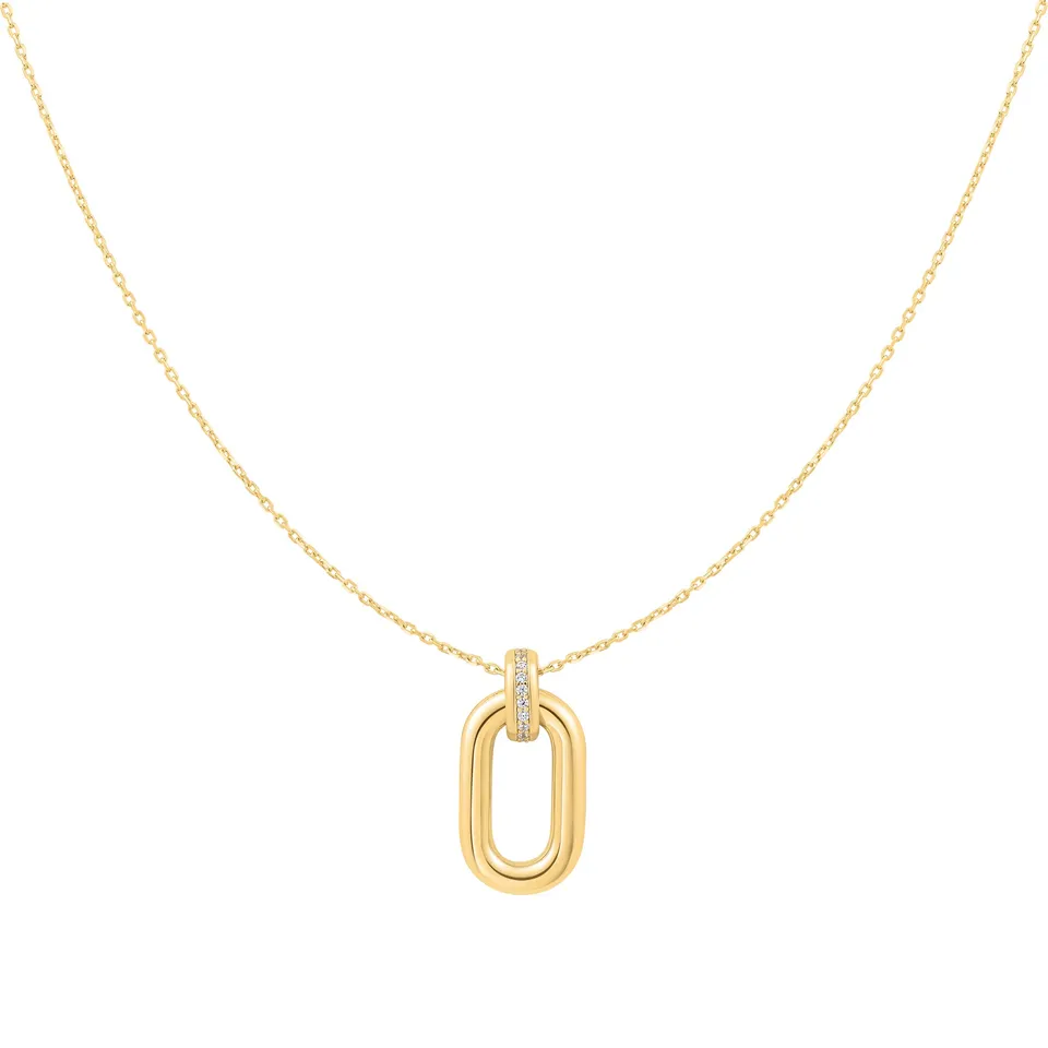 Ania Haie Oval Hoop kaulakoru kulta 450 mm