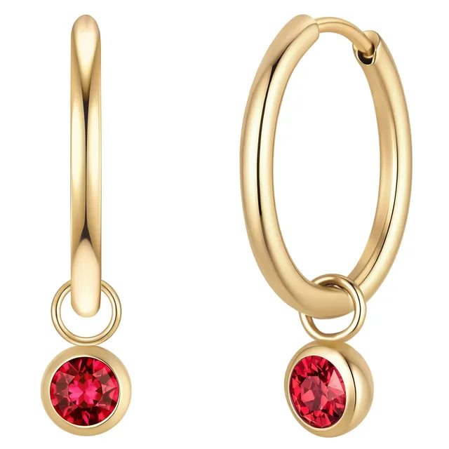 Glanzstücke München Birthstones creolit heinäkuu punainen