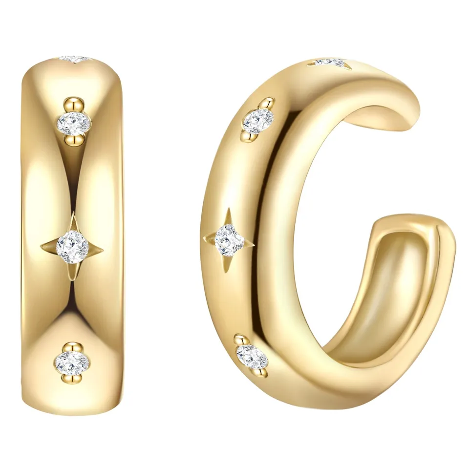Glanzstücke München Ear Cuff korvakorut kulta zirkonia 2kpl