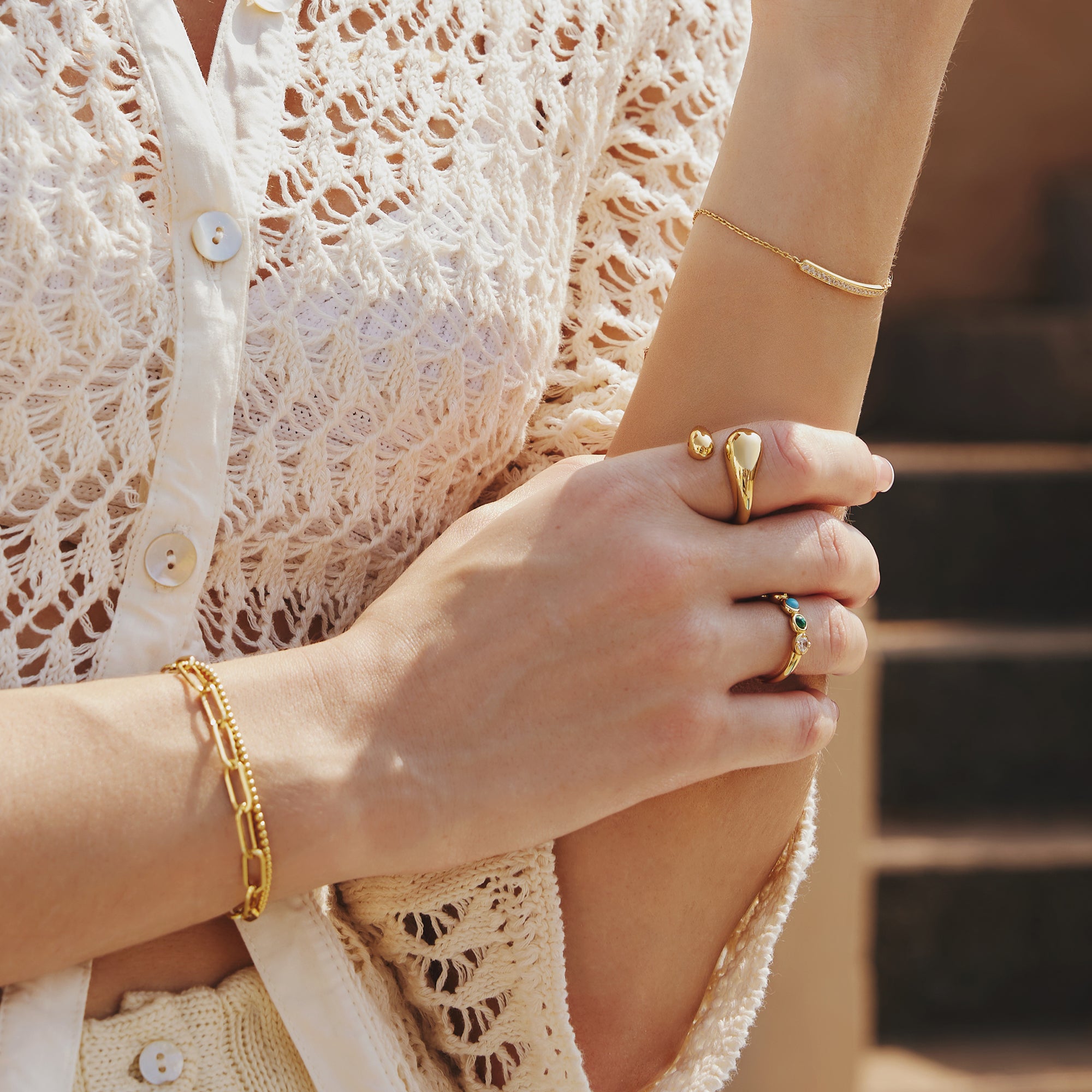 Ania Haie Chill Voyager Beaded rannekoru kulta