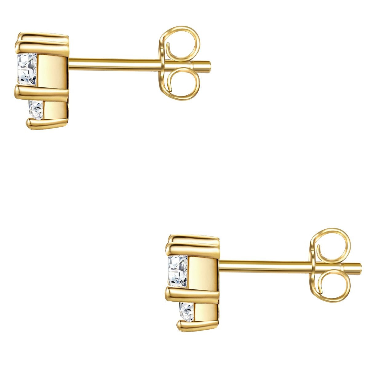Glanzstücke München Ohrstecker Gold Zirkonia nappikorvakorut kulta