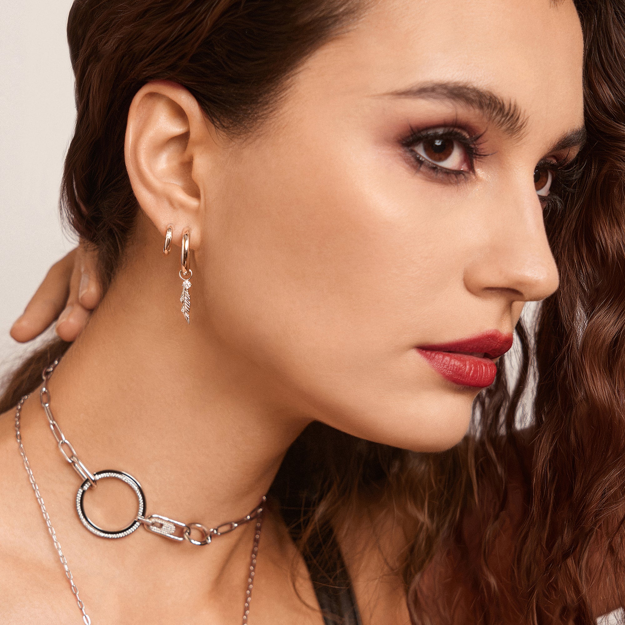 Ania Haie Pop Charms Feather charm hopea