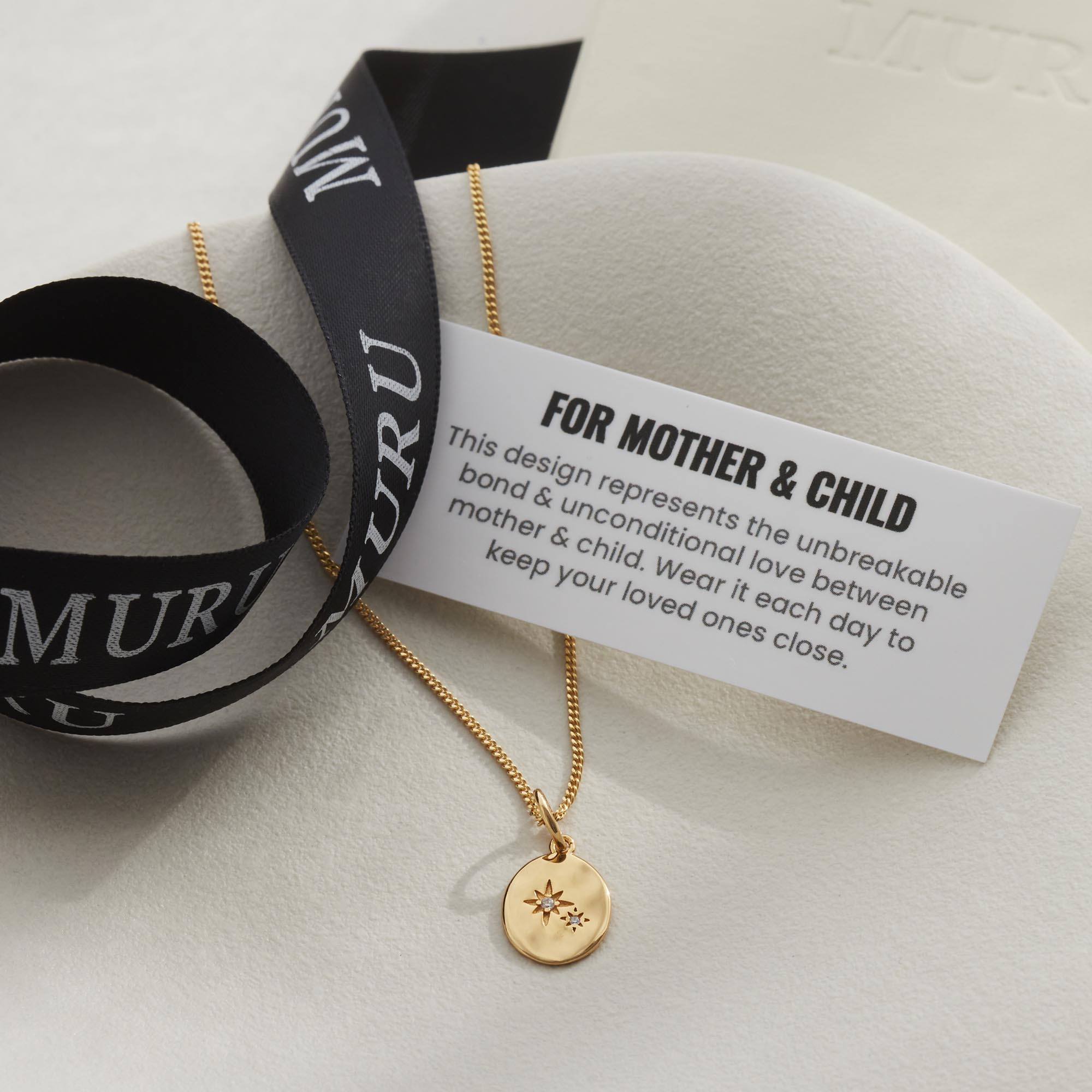 Muru Jewellery Mother and Child kaulakoru kulta