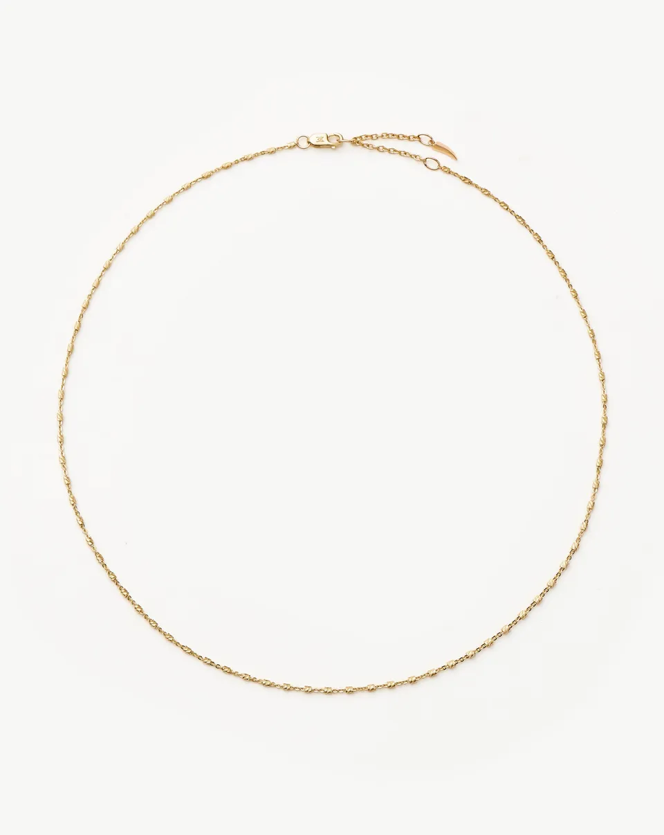 MISSOMA Vervelle Chain Choker kaulakoru 14k kulta