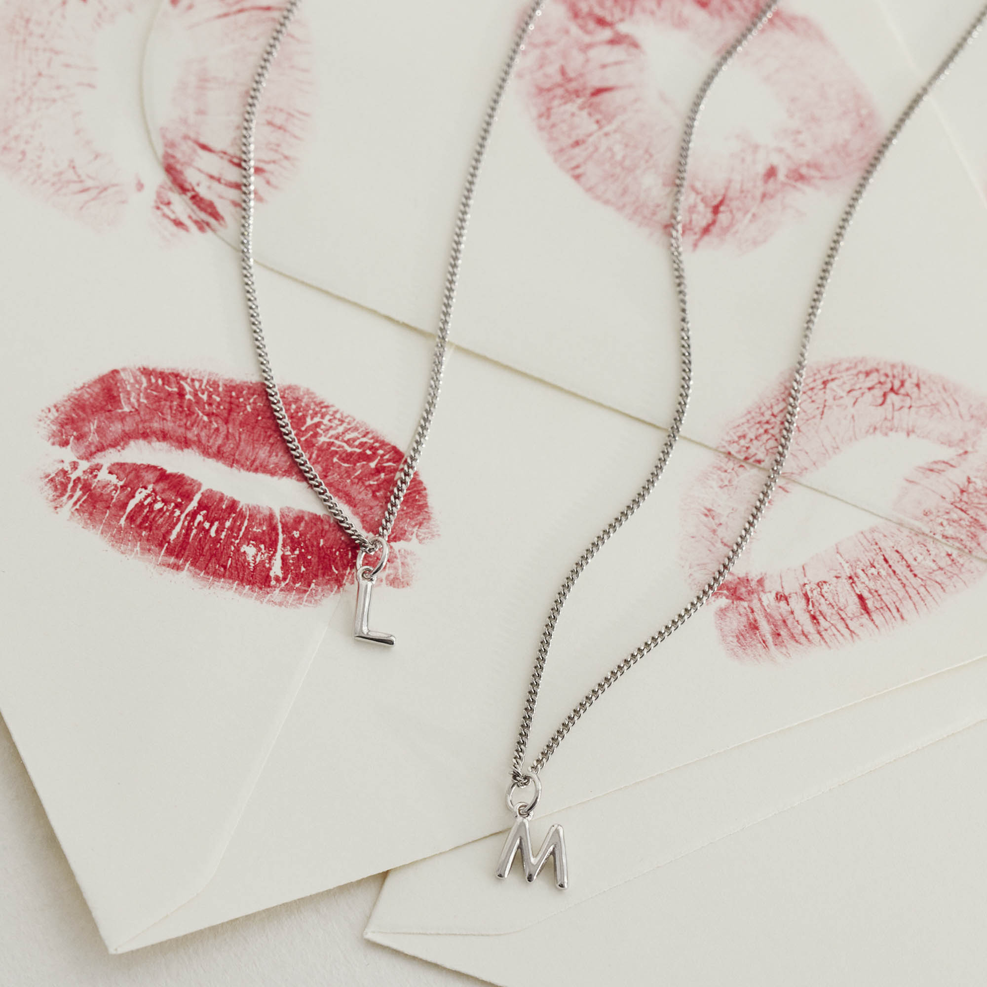 Muru Jewellery Little Love Letter riipus hopea M