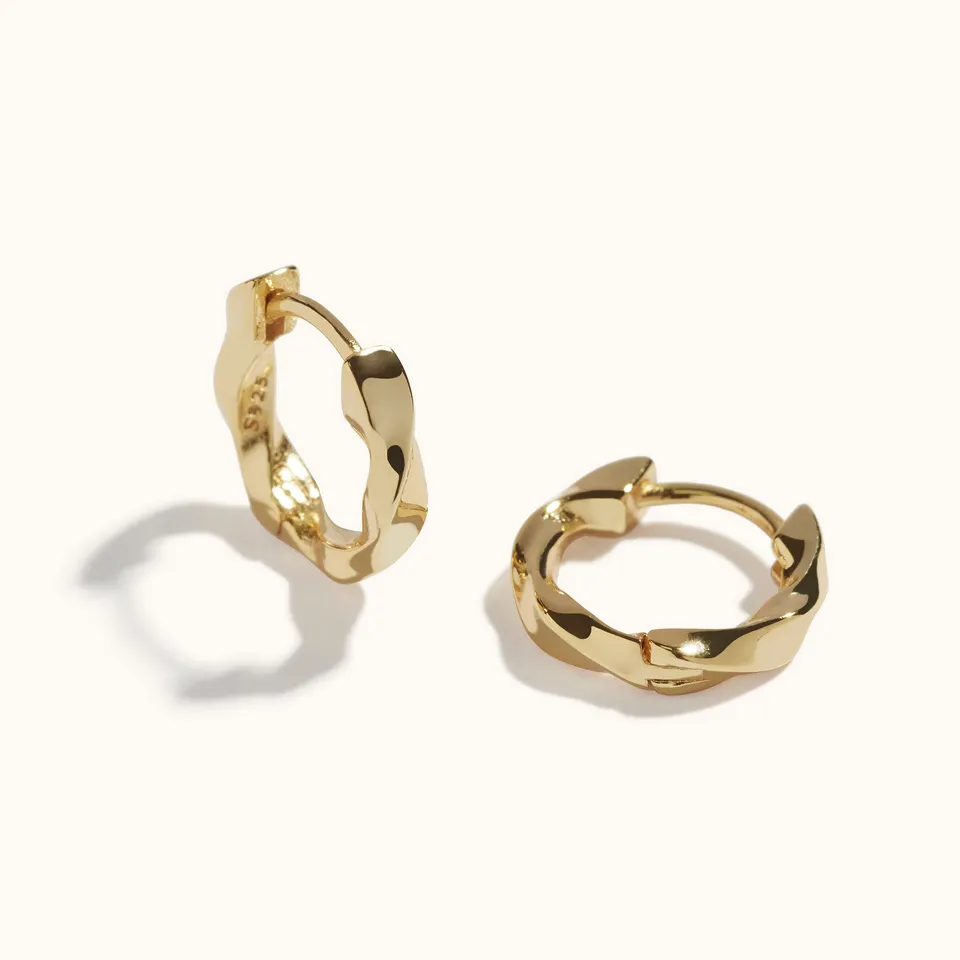 Muru Jewellery Mini Karma rengaskorvakorut kulta