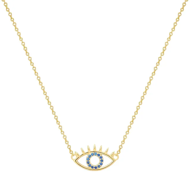Glanzstücke München Evil Eye kaulakoru kulta zirkonia