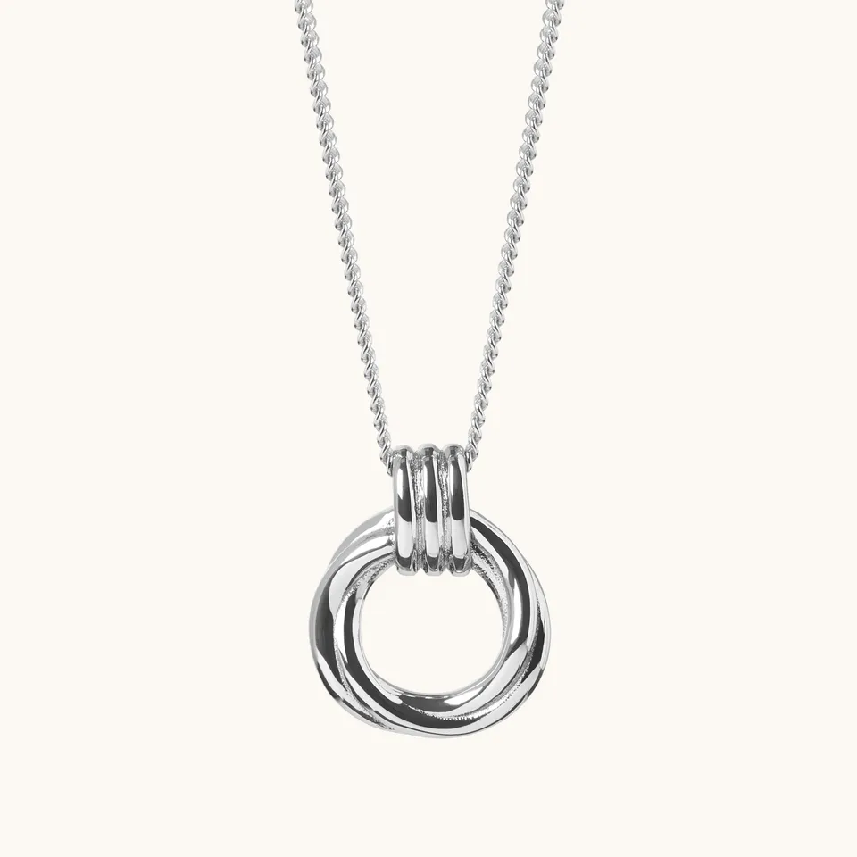 Muru Jewellery Mini Karma kaulakoru hopea 40 cm