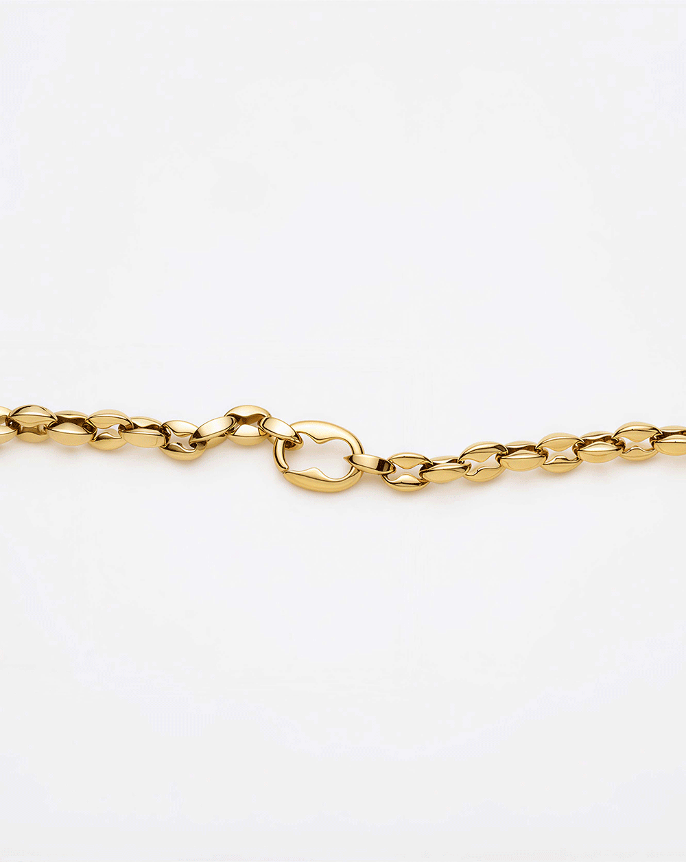Missoma Mariner Chain rannekoru kulta teräs 16-20 cm
