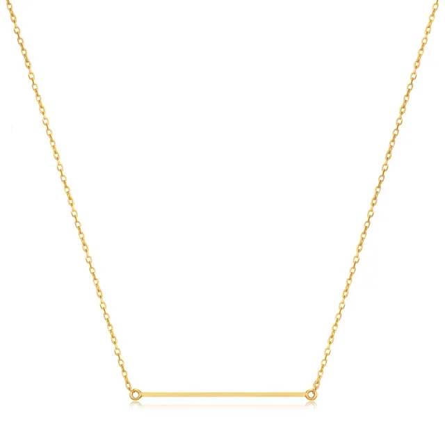 Ania Haie Bar 14k kultainen kaulakoru 350mm