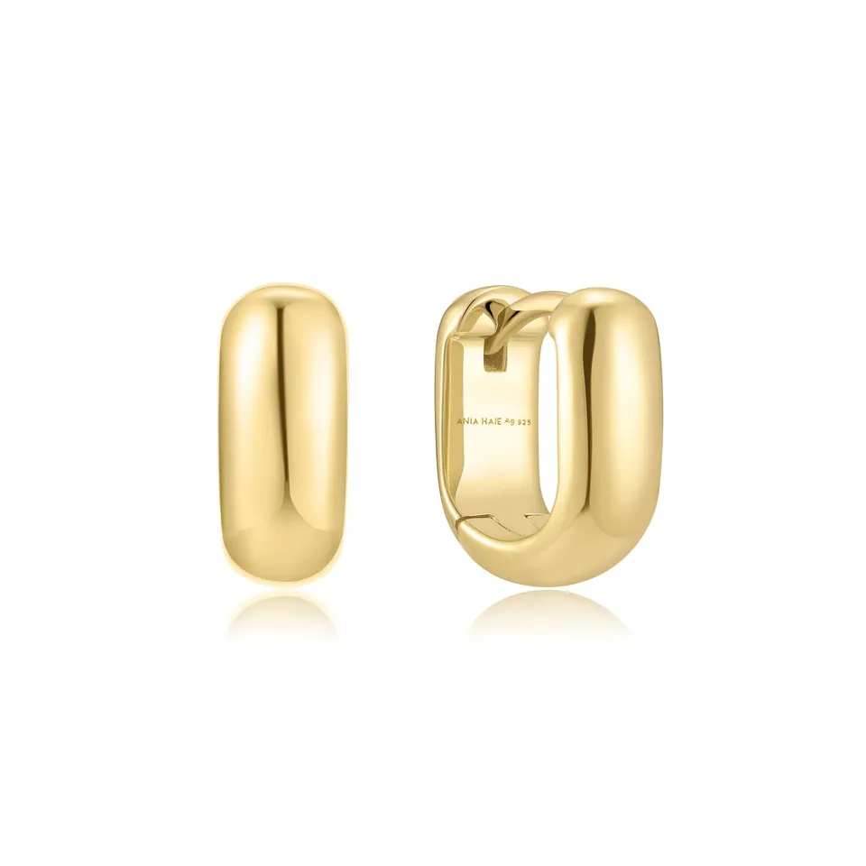 Ania Haie Trailblazer Mini U rengaskorvakorut kulta 11,8 mm