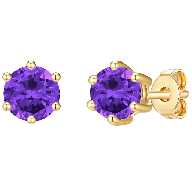 Glanzstücke München Amethyst nappikorvakorut kulta