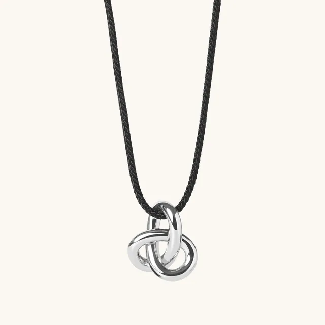 Muru Jewellery Amara Cord kaulakoru hopea nauha