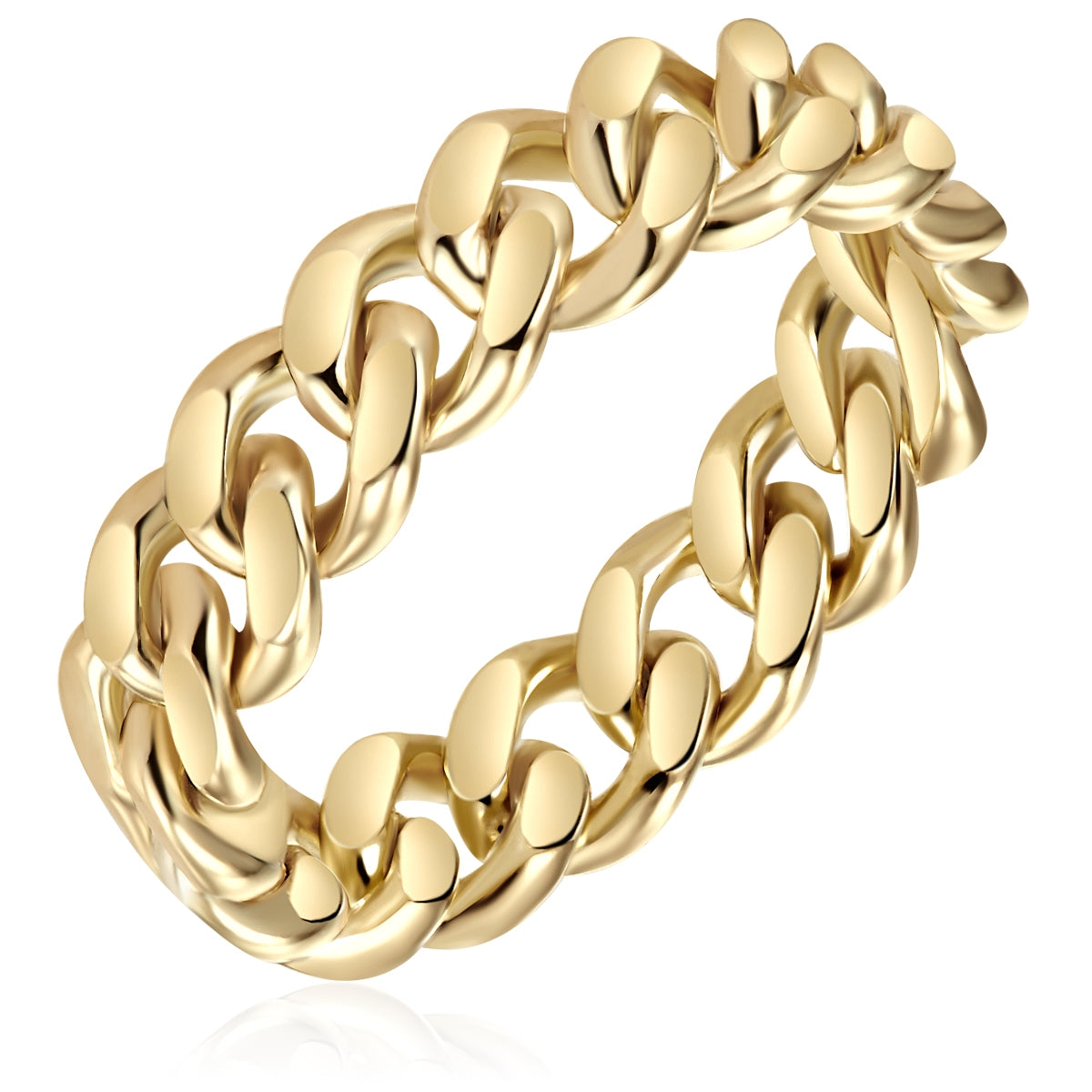 Glanzstücke München Ring Chain gold sormus keltakulta ketju