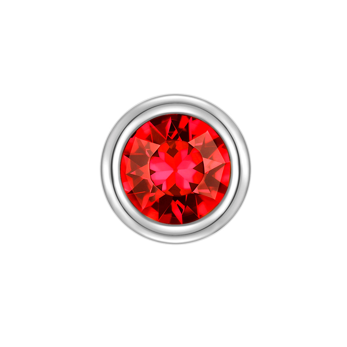 Glanzstücke München Birthstone lävistyskoru hopea tammikuu