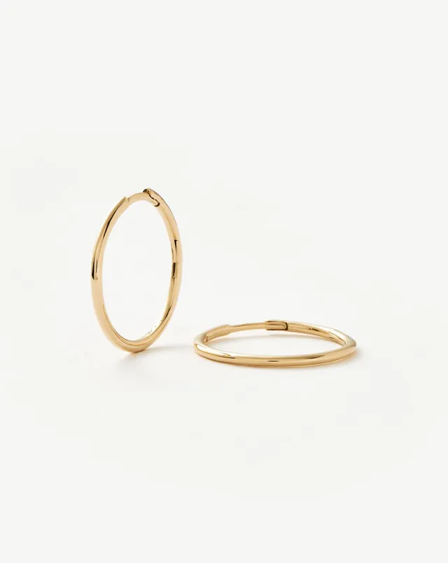 Missoma Classic Small rengaskorvakorut 9ct kulta