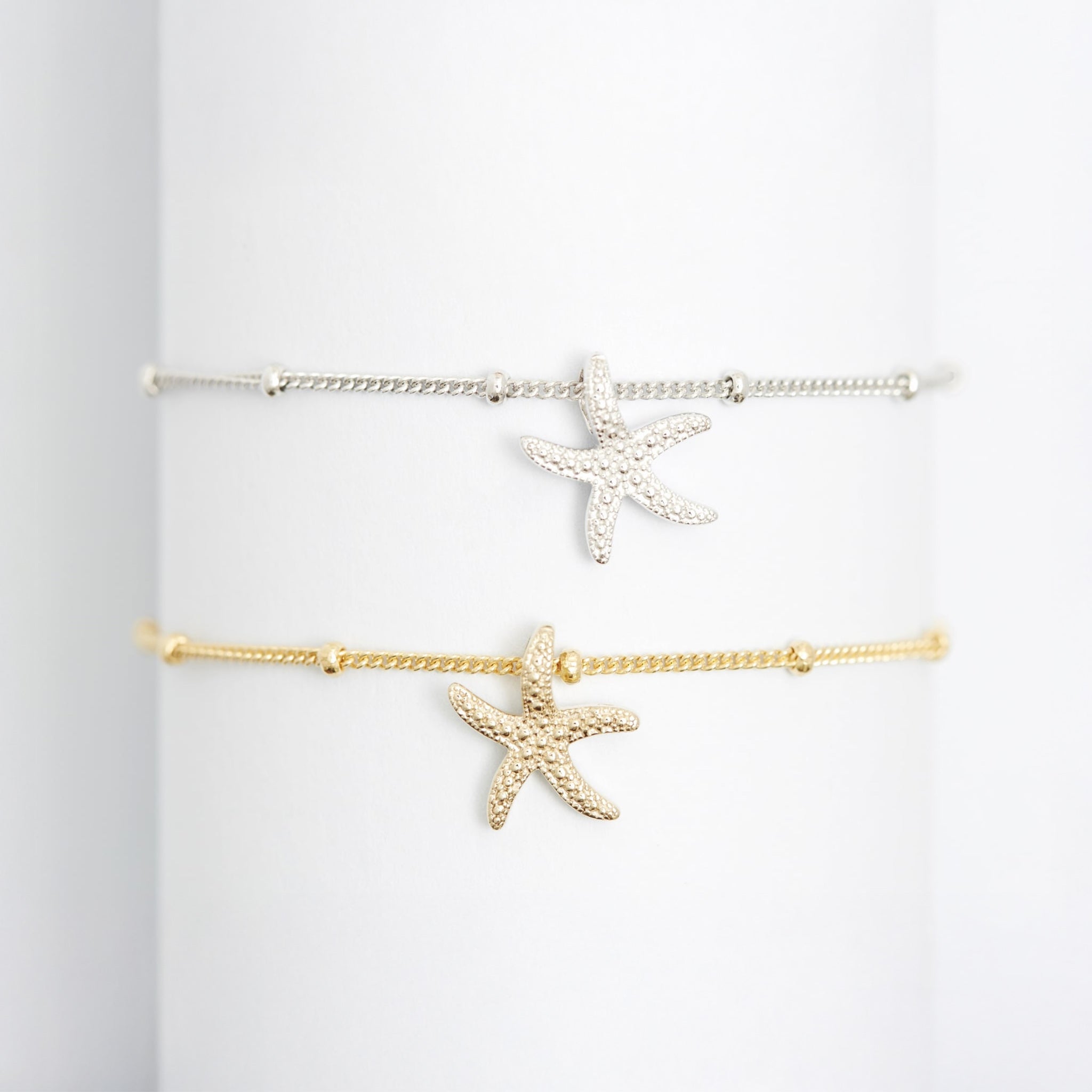 Muru Jewellery Starfish Bead rannekoru hopea