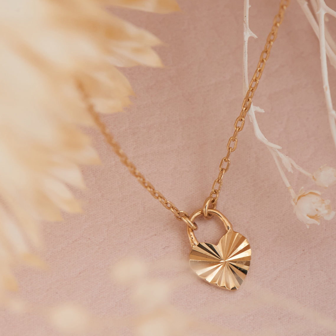 Ania Haie Heart Padlock kaulakoru 14k kulta