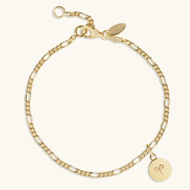 Muru Jewellery Zodiac rannekoru kulta figaroketju horoskooppi