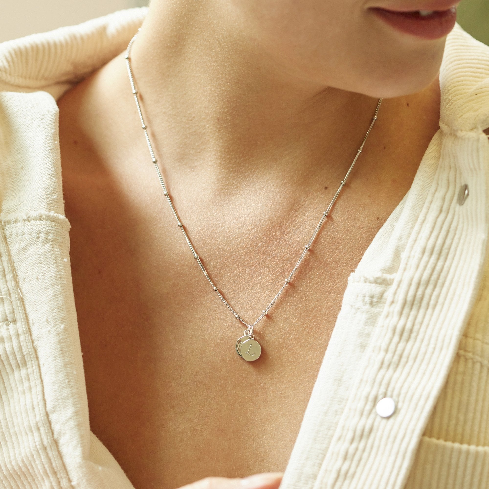 Muru Jewellery Mother Child kaulakoru hopea