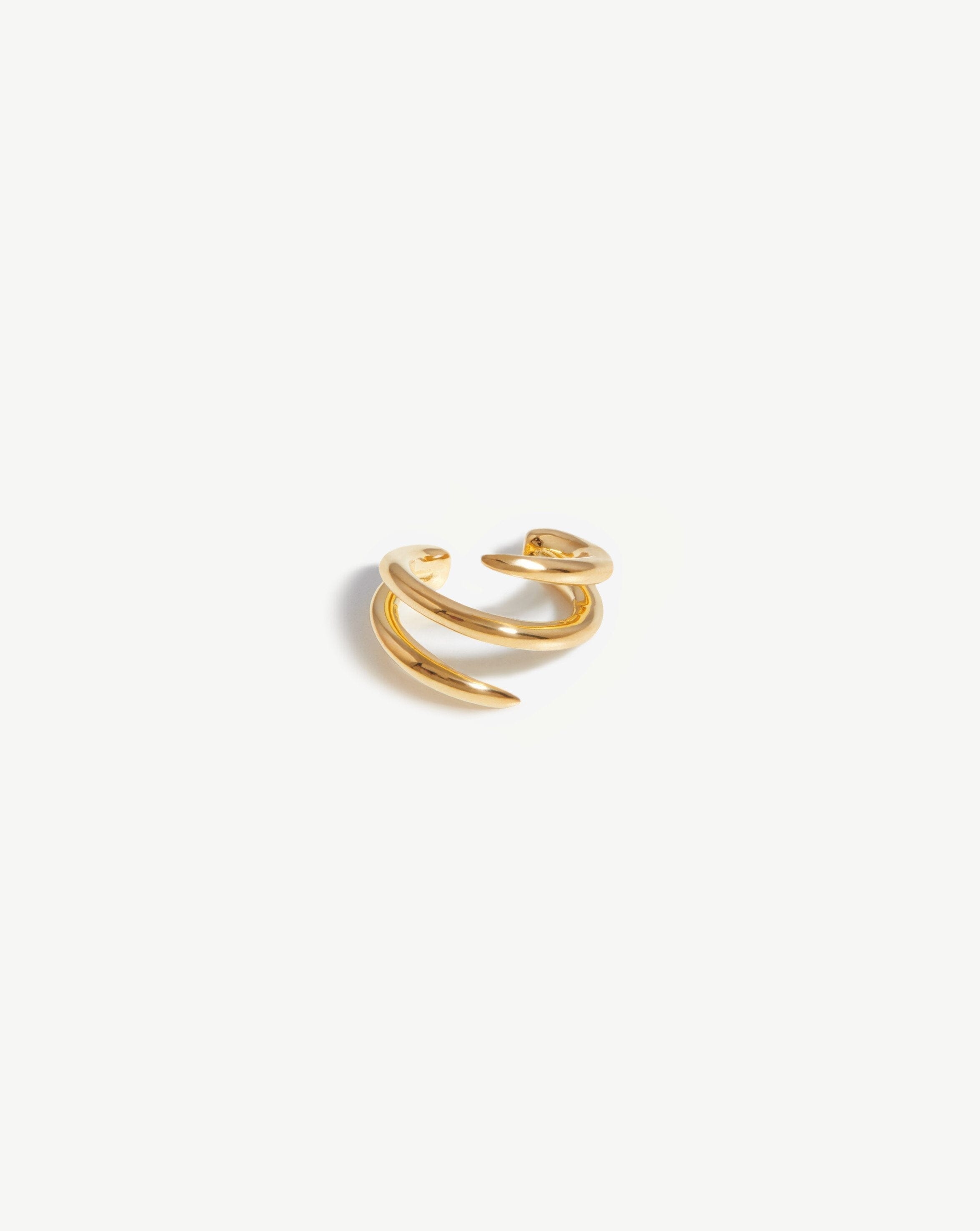 Missoma Lacuna Claw ear cuff kullattu