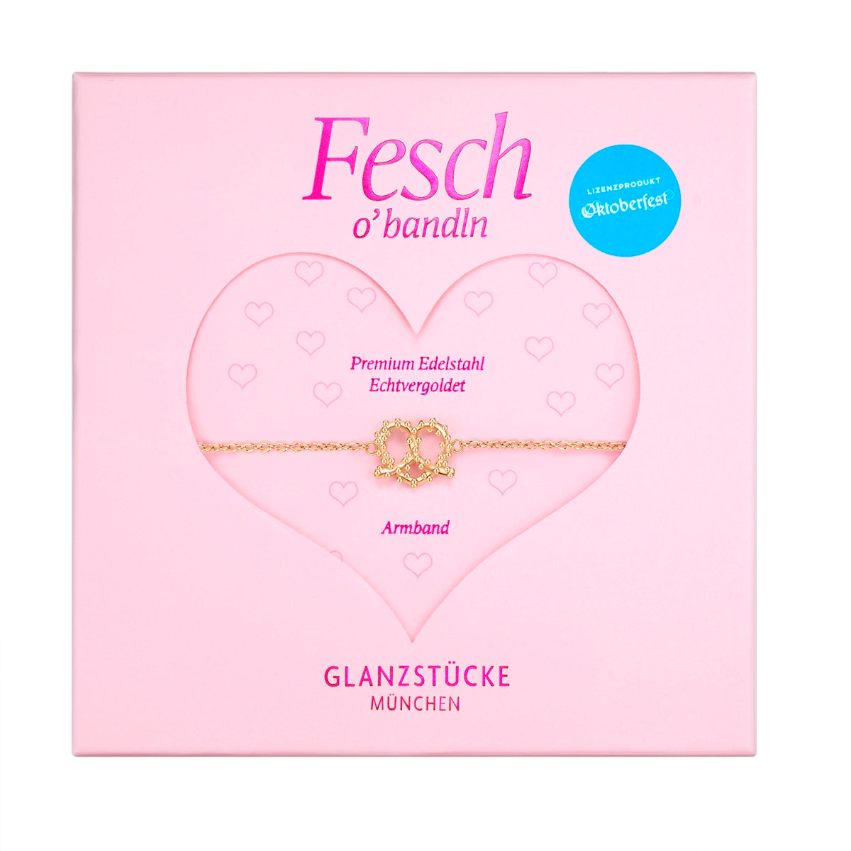 Glanzstücke München Wiesn Love rannekoru kullattu sydän