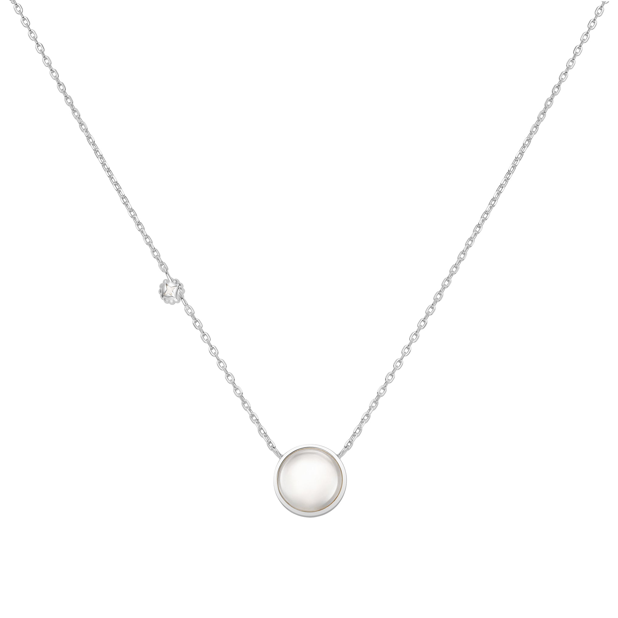 Ania Haie Miss Dainty Starry kaulakoru hopea helmi