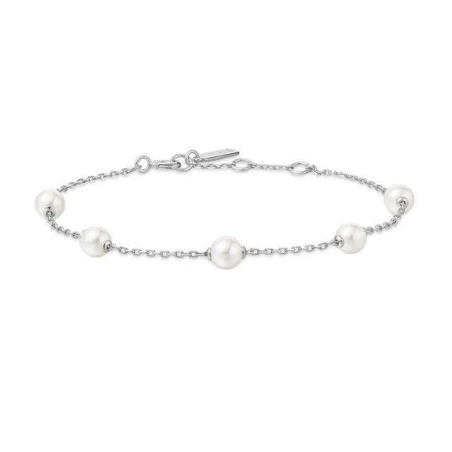 Ania Haie Miss Dainty Shell Pearl rannekoru hopea helmi