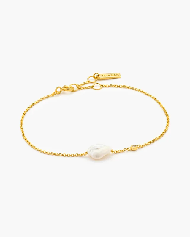 Ania Haie Pearl of Wisdom rannekoru kulta barokkihelmi