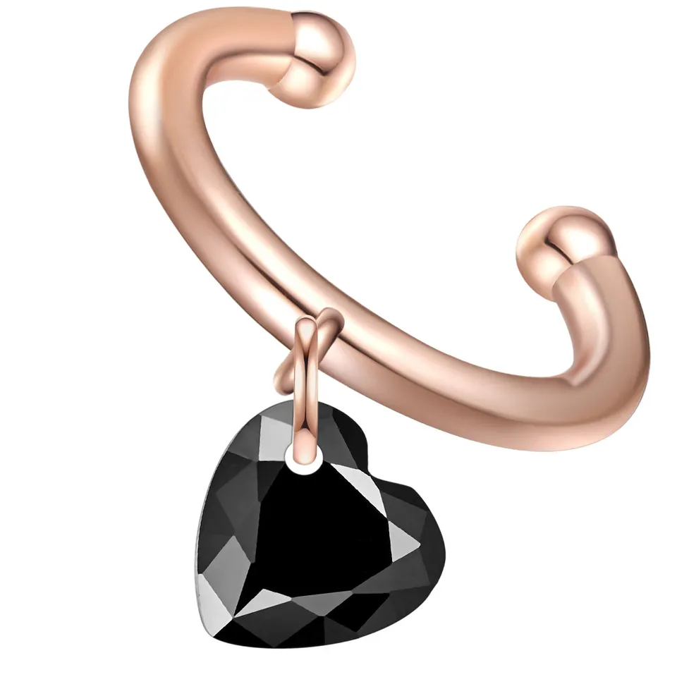 Glanzstücke München Spinell earcuff rosekulta sydän
